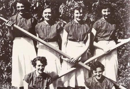Fossa Ladies Sixes Winners 1955