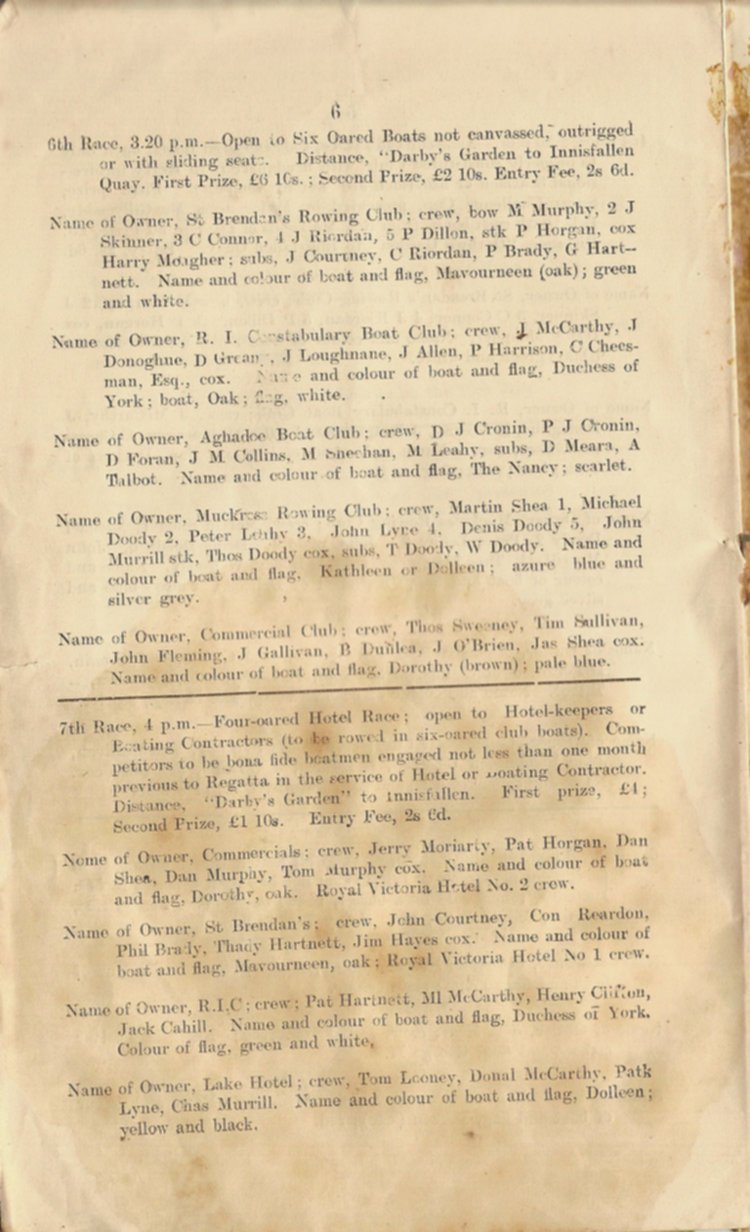 Programme 1911