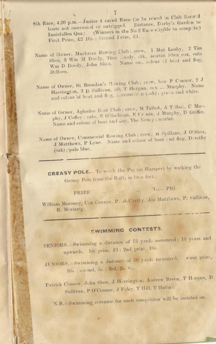 Programme 1911