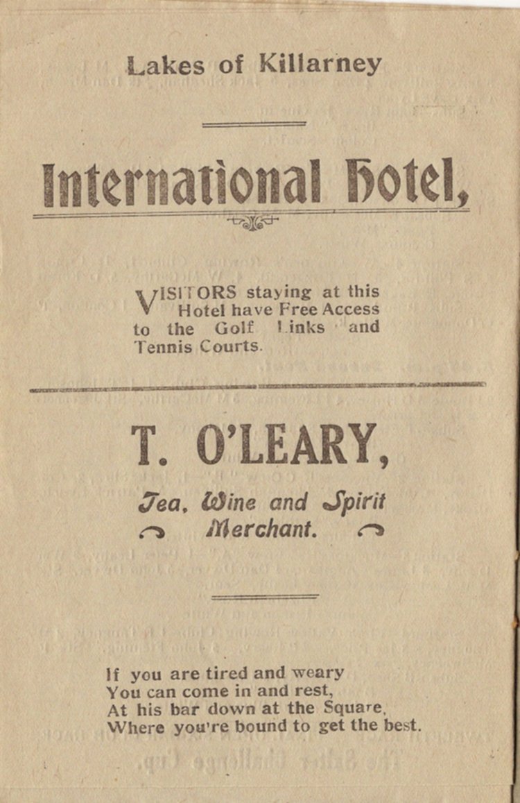 Programme 1924