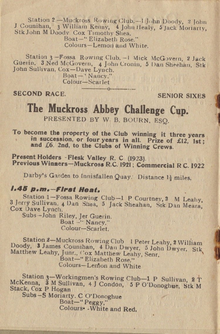 Programme 1924