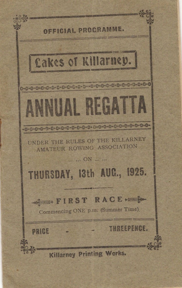 Programme 1925