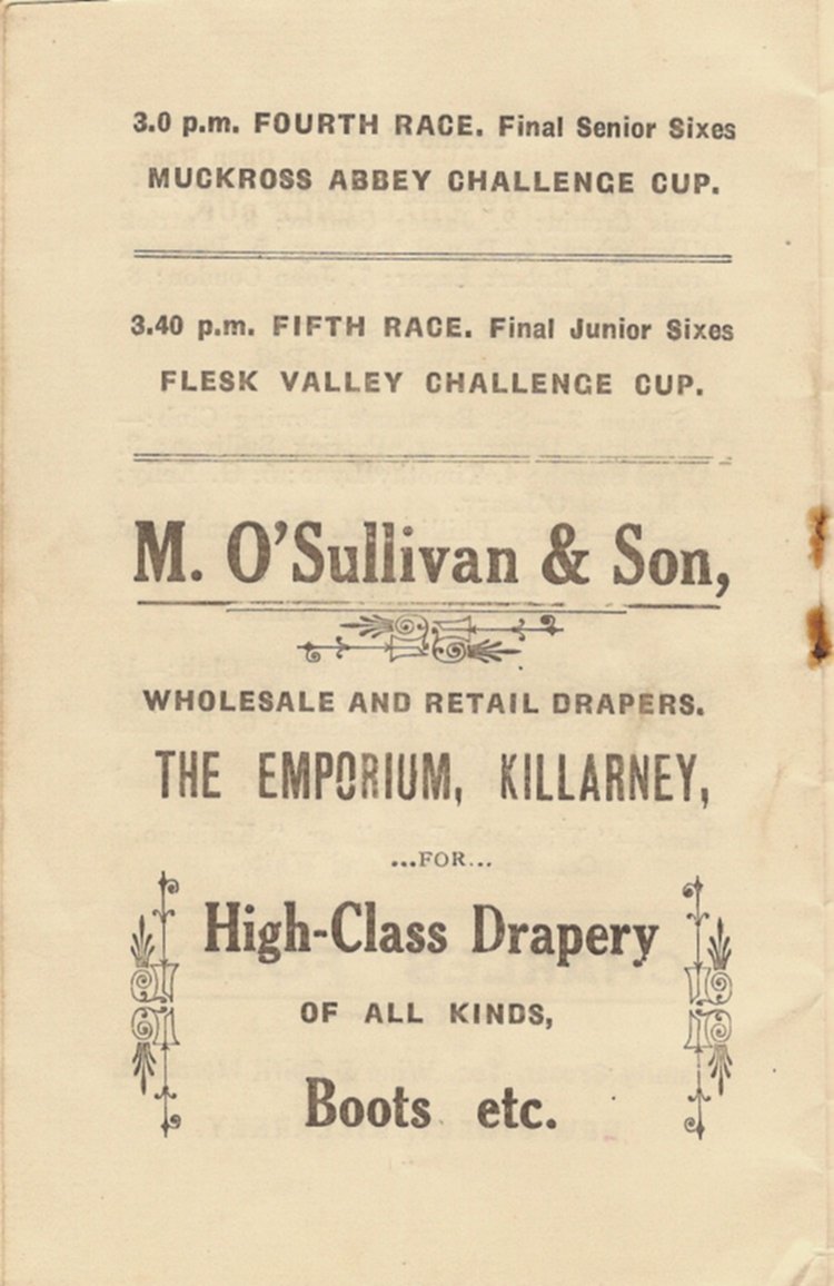 Programme 1925