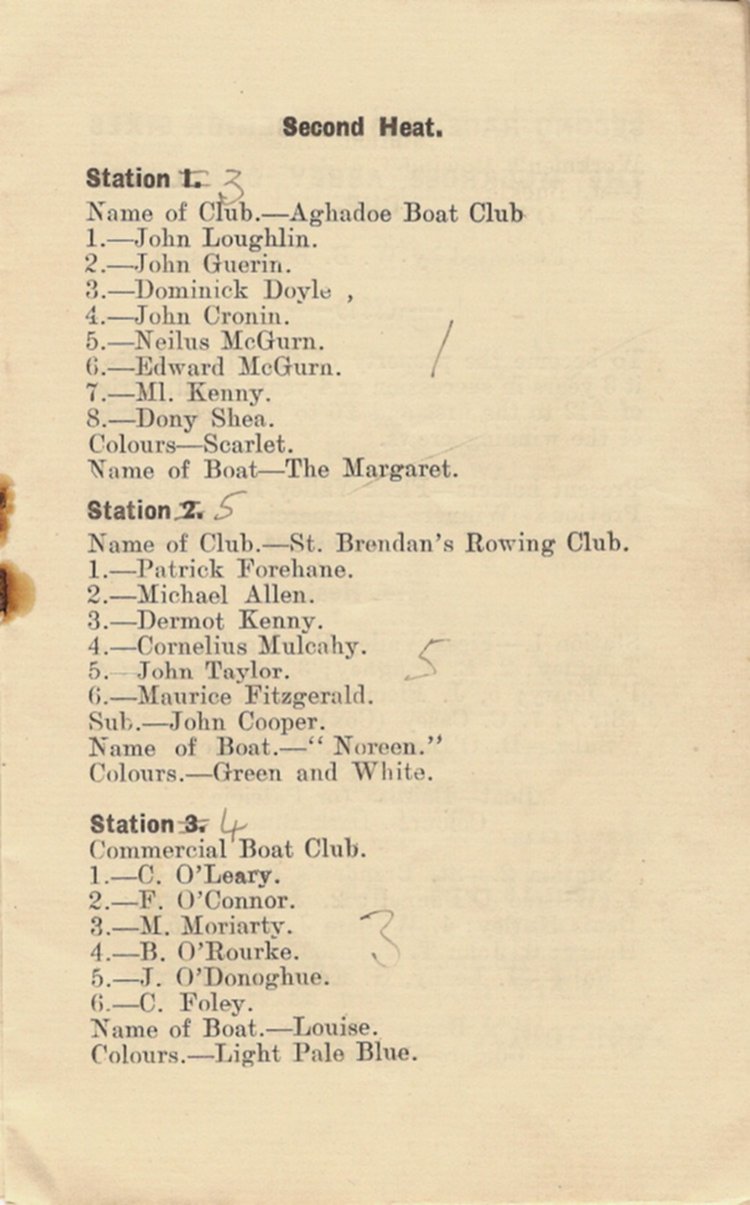 Programme 1925