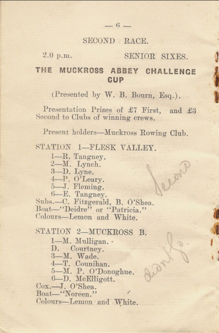 Programme 1931