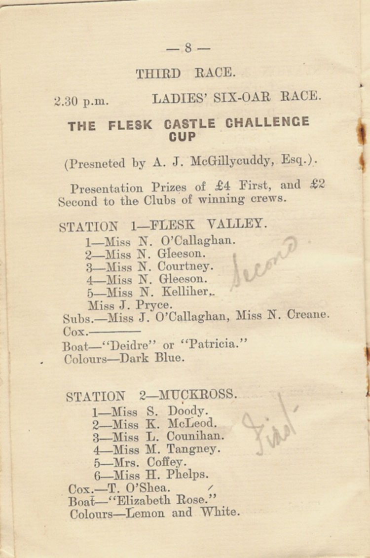 Programme 1931