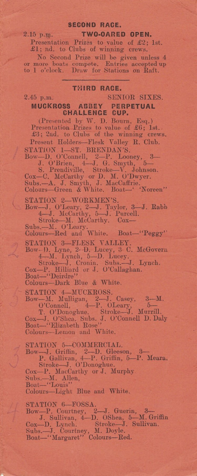 Programme 1935
