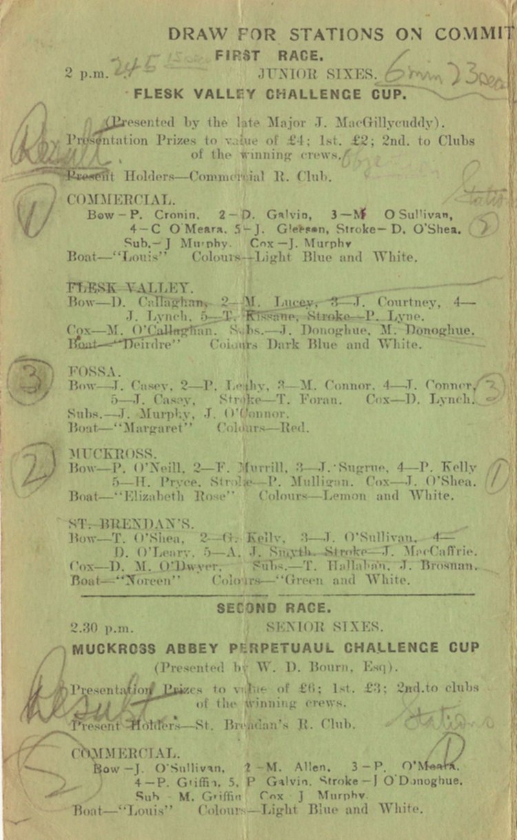 Programme 1936