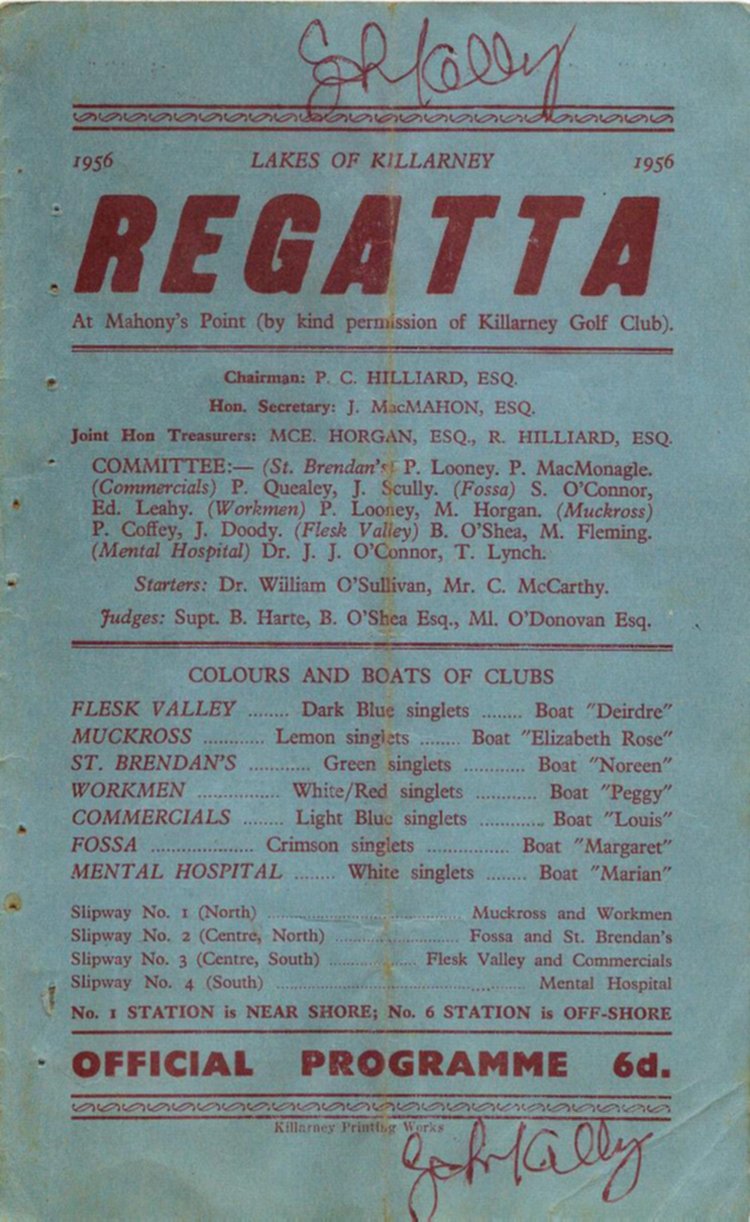Programme 1956