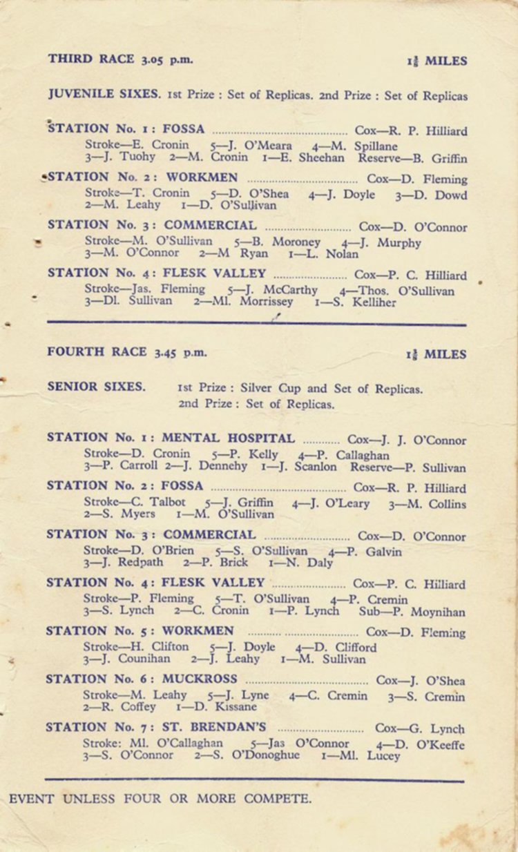 Programme 1957
