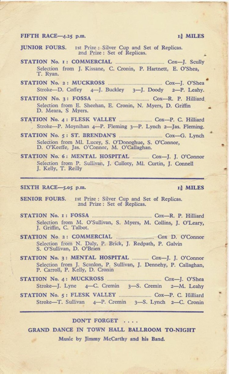 Programme 1957