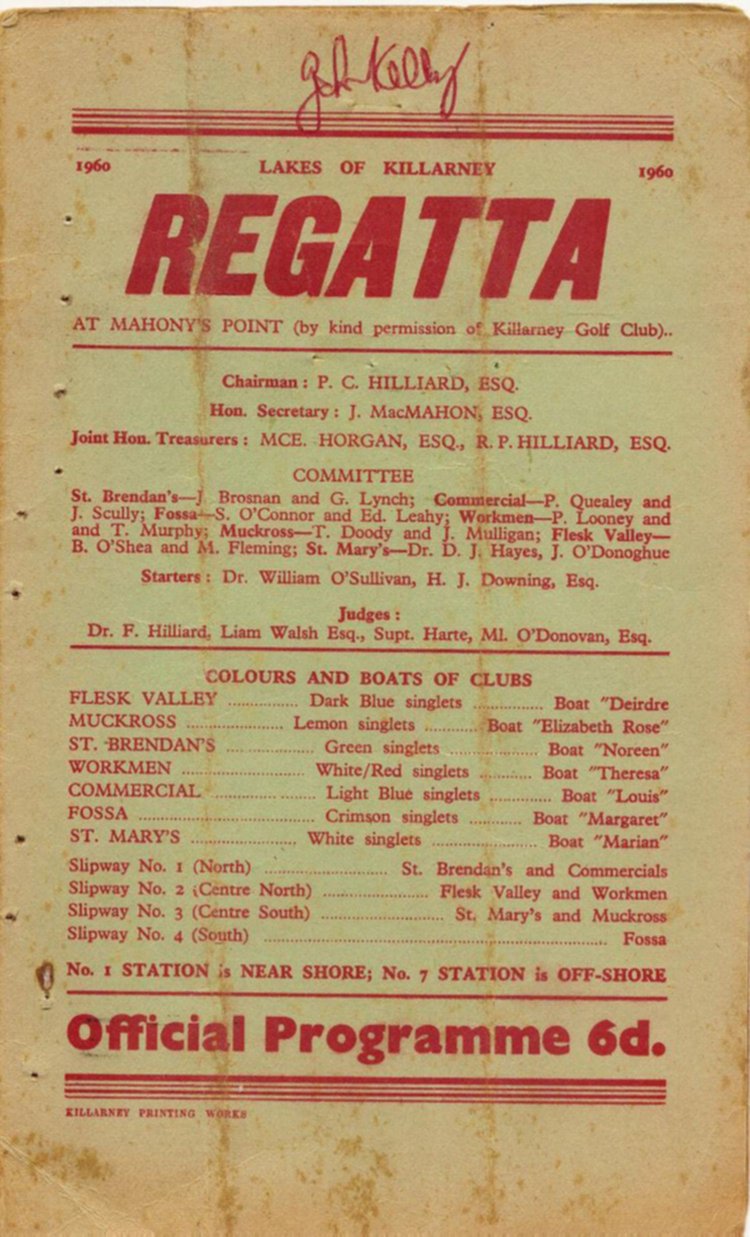 Programme 1960