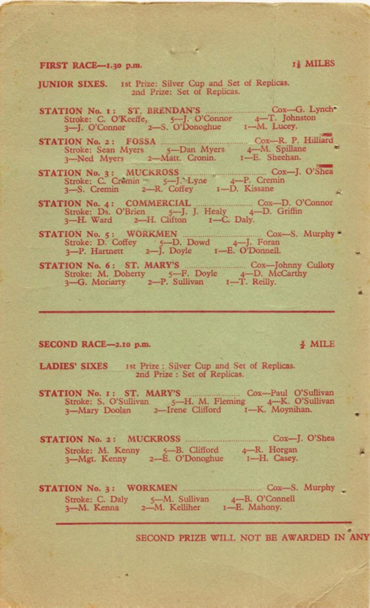 Programme 1960