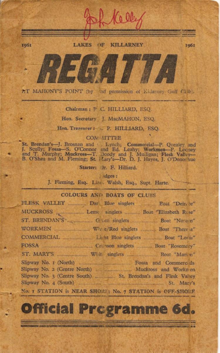 Programme 1961