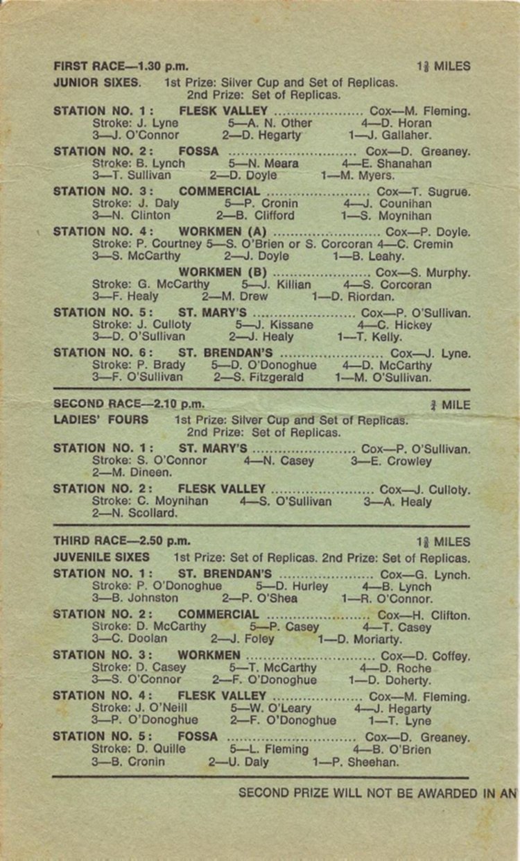 Programme 1967