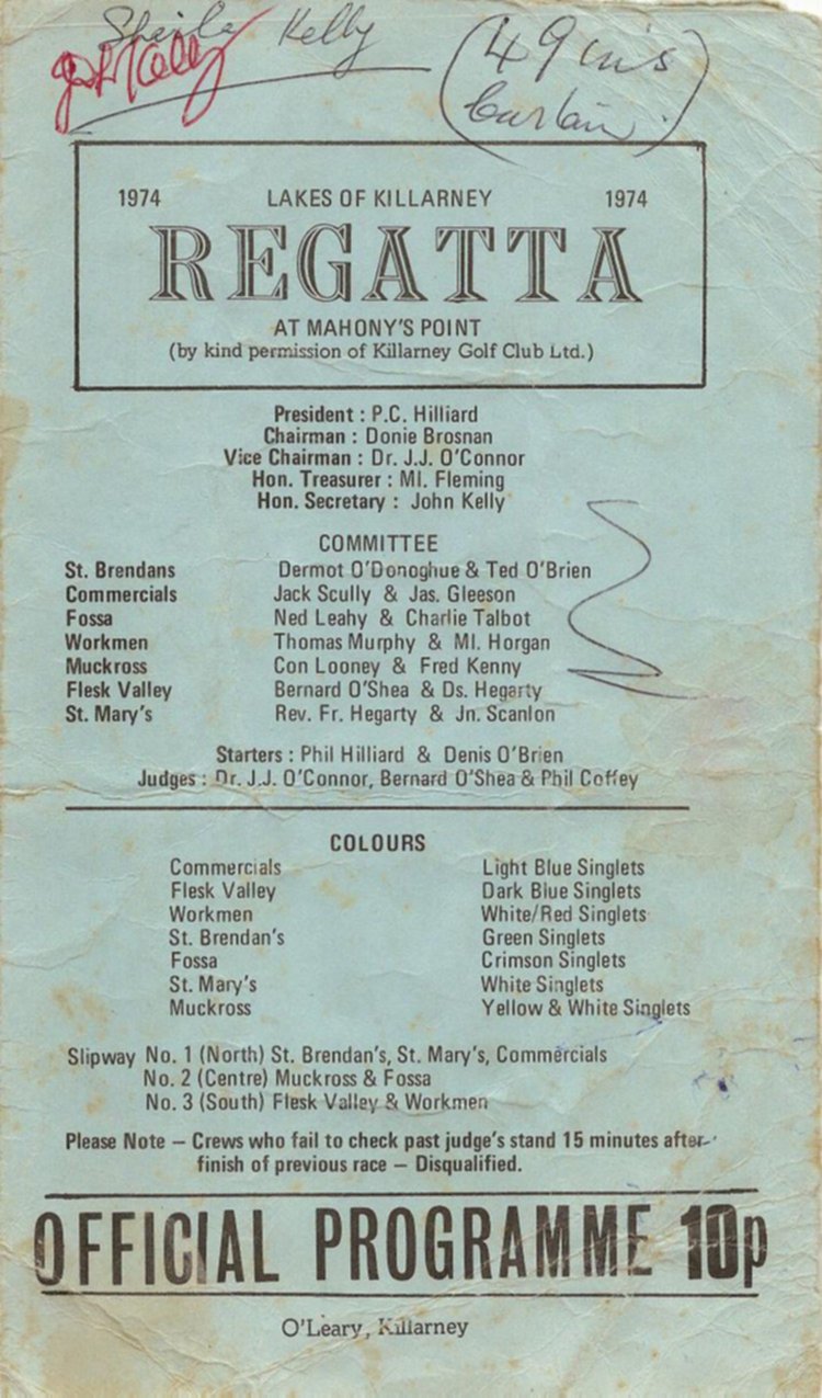 Programme 1974