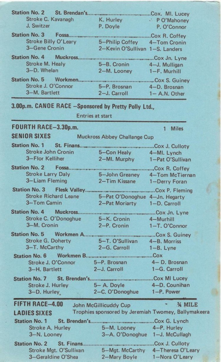 Programme 1978