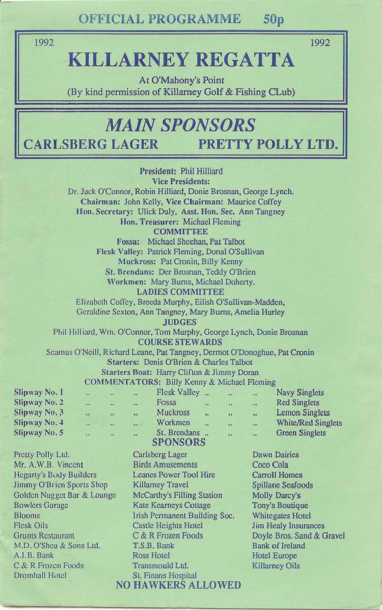 Programme 1992