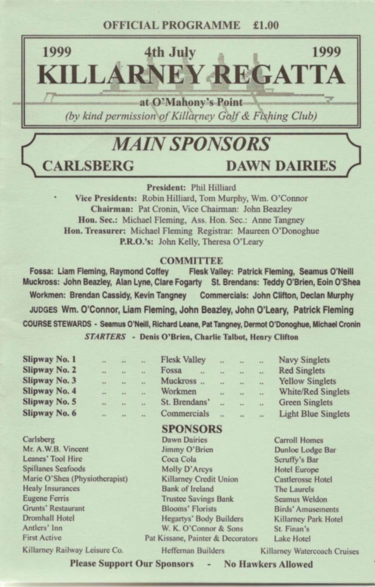 Programme 1999